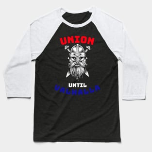 Viking Union Until Valhalla RWB Baseball T-Shirt